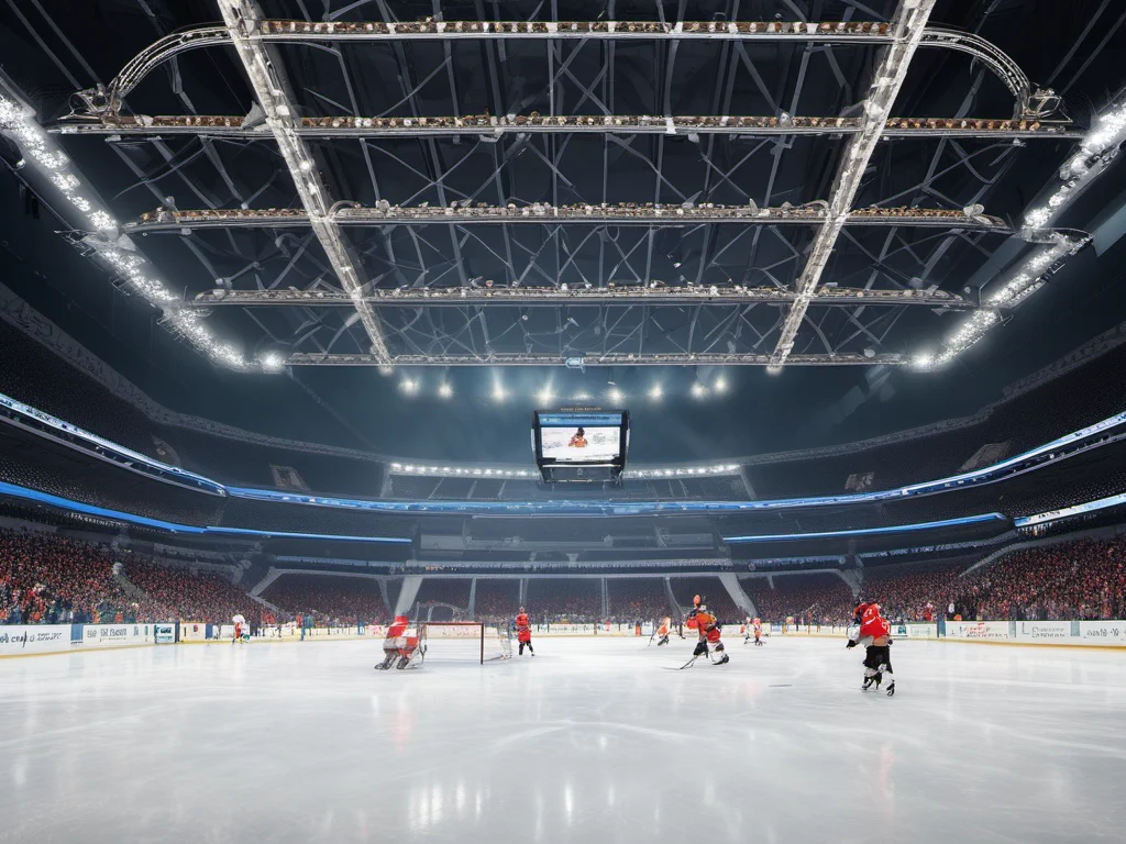 冰球赛场竞技瞬间科罗拉多雪崩NHL